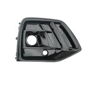 UTSKWD Grille de phare antibrouillard avant gauche/droite, noir brillant, avec trou for accessoires | Compatible avec Audi Q5 2021-2022 80G807681682(Black Right)