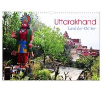 Uttarakhand - Land der Götter (Wandkalender 2026 DIN A3 quer), CALVENDO Monatskalender: Eine Reise durch die phantastische Himalaya Region Uttarakhand