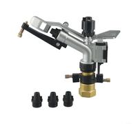 UTTASU Arroseur agricole réglable à 360° avec kit de buses pour raccord NPT de 1" pour un arrosage efficace des champs et des jardins