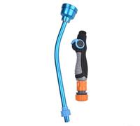 UTTASU Bâton d'arrosage avec 1000 trous pour l'arrosage du jardin Buse de pulvérisation amovible Jet de pluie doux Interrupteur marche/arrêt Ergonomique pour poignée pour pot de fleurs Parterres