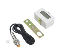 UTTASU BEM-5C Compteur électronique 0-99999 pour interrupteur de proximité, compteur d'impulsions à 5 chiffres avec fonction de mémoire d'arrêt, affichage LCD pour l'automatisation industrielle