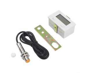 UTTASU BEM-5C Compteur électronique 0-99999 pour interrupteur de proximité, compteur d'impulsions à 5 chiffres avec fonction de mémoire d'arrêt, affichage LCD pour l'automatisation industrielle
