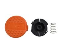 UTTASU Capuchon de rechange pour bobine et fil de débroussailleuse Black & Decker modèles BST2018 BDST182ST1 BESTE625, comprend 1 bobine de ligne et couvercle, pour série GL ST et NST2018, pièce
