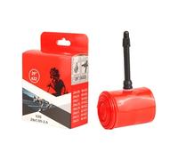 UTTASU Chambre à air de vélo 29" pour valve Presta (45 mm), légère, triple renforcement, résistante aux températures, convient aux pneus VTT et hybrides de 29", rouge, 1 pièce