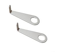 UTTASU e retrait de sonnette vidéo pour sonnette Ring Battery Doorbell version 2024, mise à niveau en métal argenté avec porte-clés pour une installation facile