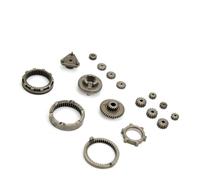 UTTASU Ensemble de 17 pièces pour perceuse électrique au lithium sans balais autobloquante pour outils électriques - 6 x 8 x 4 cm, engrenages de réduction en métal, ajustement précis, installation