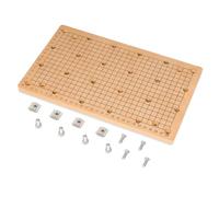UTTASU Établi pour plaque de protection en panneau de particules MDF avec trous M6 pour machine à graver 3018, compatible avec les fraises CNC série 3018