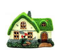 UTTASU Flocage solaire en résine statue de jardin décoration extérieure lumière pour Amérique