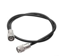 UTTASU GNSS Câble rallonge TNC-TNC 5 m pour 50 ohms 18 GHz RG58 câble avec raccord fileté pour mesure et chantier (3 m)