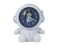 UTTASU Horloge combinée et tirelire avec thème Spaceman pour décoration de bureau qui favorise l'économie tout en ajoutant un intérêt visuel (A)