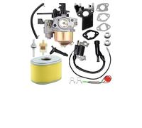 UTTASU Kit carburateur pour moteurs Honda GX120/GX140/GX160/GX168 Kit complet avec filtre à air, bobine d'allumage et composants de montage