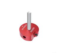 UTTASU Kit d'alésoir de tuyau en PVC pour plomberie avec lame en carbure compatible avec les tuyaux en PVC CPVC ABS Nettoyage rapide et facile Construction en alliage d'aluminium rouge (5,1 cm)