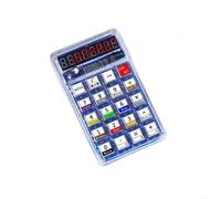 UTTASU Kit de calculatrice à monter soi-même avec 51 microcontrôleurs et écran LED à 7 chiffres - Kit de pratique de soudure électronique pour apprentissage STEM, programmation et projets de bricolage