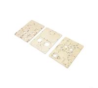 UTTASU Kit de construction pour quadricoptère en bois pour avion | Construction en bois, portée de 50 m, 3 réglages, structure tenon mortaise, accessoires de rechange inclus