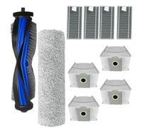UTTASU Kit de pièces de rechange pour robot aspirateur Ecovacs Deebot X9 Pro Omni avec brosse principale, brosses latérales, filtres et lingettes pour un nettoyage efficace