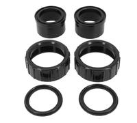 UTTASU Kit de raccordement pour chauffe-piscine Hayward série H, SP3200EE, SP3600, SP4000 et EcoStar - Compatible avec chauffage au gaz naturel 150 K - 400 K BTU - Noir (1 pièce)