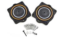 UTTASU Kit de reconstruction de pompe à air pour HIBLOW HP-60 et HP-80, kit de réparation de rechange avec 2 diaphragmes, 8 vis, 6 accessoires, matériau en caoutchouc plastique et métal