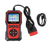 UTTASU KW330 OBD2 Lecteur de code d'erreur pour véhicules à partir de 1996, appareil de diagnostic CAN Bus avec données en temps réel, suppression DTC, statut I/M, lecture VIN et affichage LED