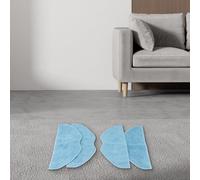 UTTASU Lot de 10 serpillères de rechange en microfibre pour aspirateur robot EZVIZ RE4/RE4 Plus/RE5/RE5 Plus, bleu, lavable et robuste