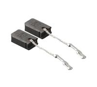 UTTASU Lot de 2 balais de charbon de rechange pour meuleuse d'angle Bosch 1607000V37 E64 6 x 10 x 16 mm, compatible avec meuleuse d'angle GWS 12-125, avec fil et ressorts