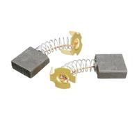 UTTASU Lot de 2 balais de moteur en carbone pour outils électriques - 18 mm × 17 × 7 mm - Kit de remplacement pour meuleuses d'angle, perceuses, scies circulaires, aspirateurs et scies à onglets