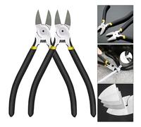 UTTASU Lot de 2 coupe-fils latéraux de 15,2 cm pour coupes de précision avec poignée ergonomique