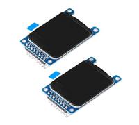 UTTASU Lot de 2 modules d'affichage IPS TFT LCD de 1,7" 240 x 280 pour interface SPI avec pilote ST7789V2, logique 3,3 V, angle de vision complet, écran couleur HD pour projets de microcontrôleurs