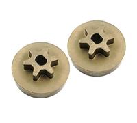 UTTASU Lot de 2 pignons d'entraînement 90618228 pour tronçonneuse Dewalt DCCS620B DCCS620P1 DCCS670X1 DCCS690B DCCS690H1 DCCS690M1 Pièce de rechange