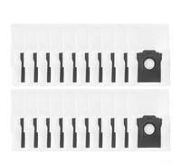 UTTASU Lot de 20 sacs à poussière de rechange pour aspirateurs robot Dreame L40 Ultra Gen 2, L40s Pro Ultra, L50 Ultra, D20 Pro, D20 Plus, D20 Ultra, F10 Plus | Filtration haute efficacité