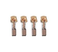 UTTASU Lot de 4 balais de moteur en carbone CB-430 pour meuleuse d'angle Makita 18 V LXT BHR200 DGA452 191971-3 Pièce de rechange en métal + carbone avec ressort 10 x 7 x 7 mm