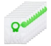 UTTASU Lot de 4 sacs d'aspirateur avec capuchon filtrant pour Sebo Airbelt D2, D8120ER - Sacs à poussière de rechange - Filtration 4 couches pour D2 Ultra, Storm - Total