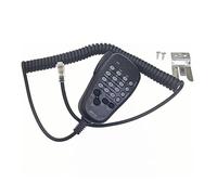 UTTASU Microphone sans fil MH-48A6J à 6 broches avec rétroéclairage LED, 4 boutons programmables, réduction du bruit pour appareils mobiles Yaesu FTM-100DR FT-7900R FT-8900R FT-8800R FT-2900R