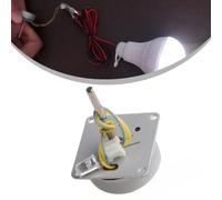 UTTASU Mini générateur d'éolienne électrique 3 V-24 V pour projets scientifiques de bricolage, moteur en métal avec lame rotative, outil pédagogique STEM pour étudiants et enfants