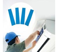 UTTASU Mitsubishi Lot de 4 filtres pour climatiseur électrique Split MSY-GE24NA MSY-GL24 MAC-2310FT-E, 41,9 x 8,3 cm, bleu