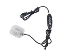UTTASU Moteur de vibration USB 5 V avec contrôle à 3 vitesses, design ovale compact pour projets de bricolage et appareils de relaxation, câble de 1 m