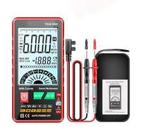 UTTASU Multimètre numérique 616, gamme automatique de 6000 points avec détection NCV, affichage rétroéclairé et identification des fils en direct/neutre pour réparation électrique et tests de