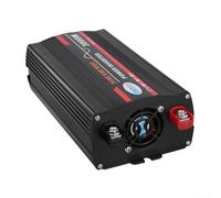 UTTASU Onduleur à onde sinusoïdale pure 3000 W compatible avec source 12 V 24 V CC pour panneau solaire appareils ménagers activités de plein air RV Camping Construction en aluminium Moniteur d'état