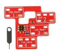 UTTASU Plaque de commutation pour mode pleine lumière 6/8 High Mod compatible avec Chevy Silverado GMC Sierra 2003-2007 Phare antibrouillard DRL feux de route