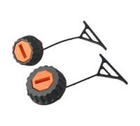 UTTASU Plaque de semelle de scie sauteuse pour modèles DeWalt DW331/DW333/DC330/DCS331, pièce de rechange 581268-00, protection de plan de travail en plastique noir