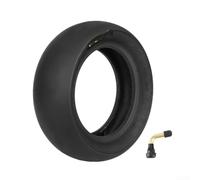 UTTASU Pneu de course à vide sans chambre à air lisse 90/65-6,5 pour trottinette électrique Zero 11X, résistance à l'usure et adhérence améliorées, conduite fluide, une seule pièce (B noir)