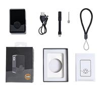 UTTASU Pompe à air électrique pour vélo avec affichage numérique, 130 psi, gonflage rapide, 900 mAh, USB-C rechargeable, pompe à air compacte pour vélo, moto, ballon