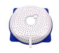 UTTASU Pompe à siphon pour piscine hors sol, kit de tuyau de vidange de 4,8 m avec pompe à pression manuelle, bouchon de vidange et siphon, outil d'extraction d'eau non électrique