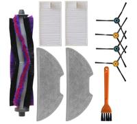UTTASU Pour aspirateur robot Eureka NERE10s E10S, M9, Obode A8 - Brosses latérales de rechange, filtres, serpillères, brosse principale et outil de nettoyage