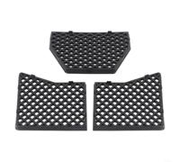 UTTASU Pour BMW G87 M2 Calandre Avant Grille Pare-Chocs Grille de Protection Mesh Kit 3 Pièces Grille de Calandre Inférieure Remplacement pour M2 2023-2025 Noir Plastique ABS