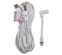 UTTASU Pour caméra extérieure Ring Plus Câble de charge 5,2 m 7,6 m 10 m Options pour caméra Ring Stick-Up Cam Batterie Spotlight Cam Batterie