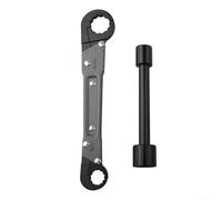 UTTASU Retrait et installation simplifiés de la valve avec cette clé à molette d'angle multi-tailles de qualité professionnelle