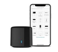 UTTASU RM4C Mini télécommande infrarouge intelligente pour application BroadLink, Alexa et Google Assistant, plus de 50 000 appareils, codes mis à jour dans le cloud, automatisation personnalisée et
