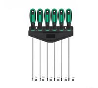 UTTASU SD-ETX Lot de 6 tournevis Torx T10-T30 avec poignée ergonomique pour espaces étroits et profonds