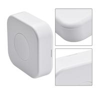 UTTASU Smart ZigBee 3.0 Bouton sans fil pour Tuya | Commutateur de scène compact de 50 mm avec pression simple/double/longue | Pour une utilisation avec ZigBee Hub, blanc