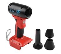 UTTASU Souffleur de feuilles pour batterie DEWALT 20 V, pour Bosch 18 V, turbine à air avec 130 000 tr/min et 4 vitesses réglables à jet sec, design compact et léger (d)